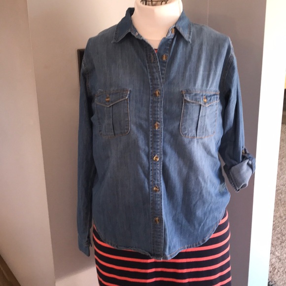 Judy Blue Tops - Judy Blue Jean Shirt
